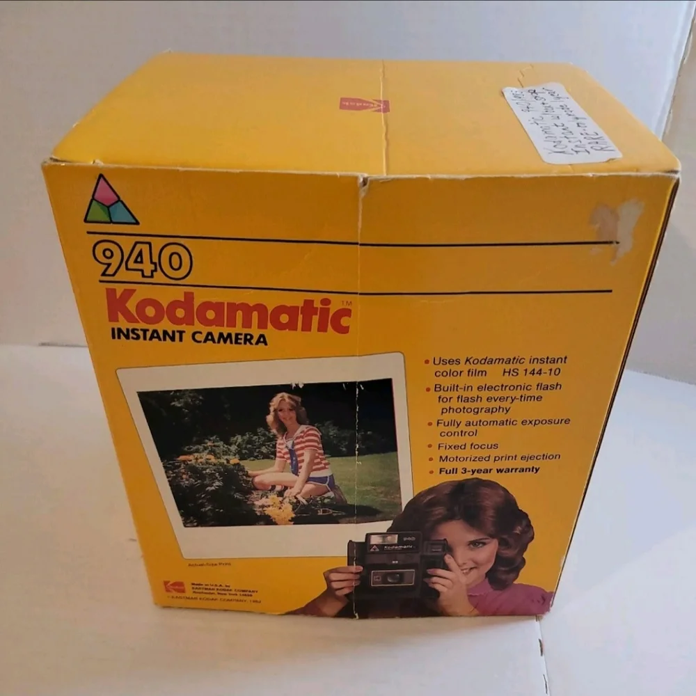 Very Rare Vintage Kodamatic 940 Instant Camera
